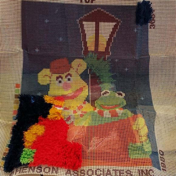 Latch Rug Kit Kermit the Frog Fozzie Bear. Muppets - Picture 11 of 16